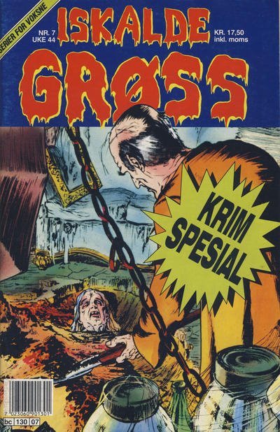 Cover for Iskalde Grøss (Semic, 1982 series) #7/1992