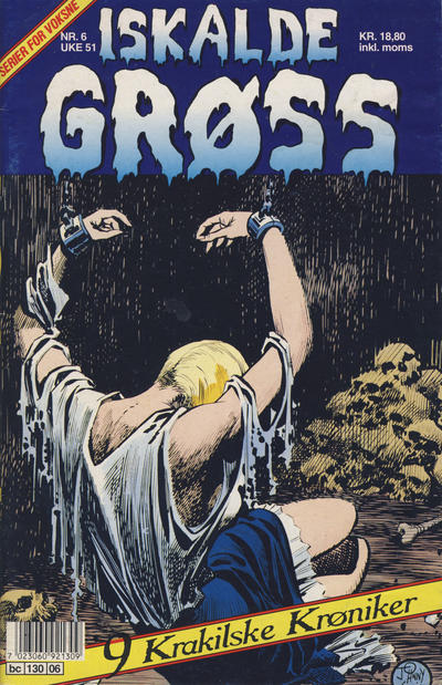 Cover for Iskalde Grøss (Semic, 1982 series) #6/1993