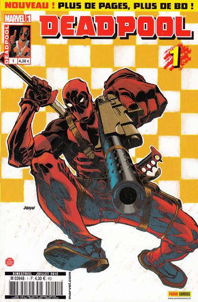 Cover for Deadpool (Panini France, 2012 series) #1