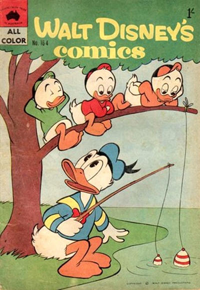 Cover for Walt Disney's Comics (W. G. Publications; Wogan Publications, 1946 series) #164