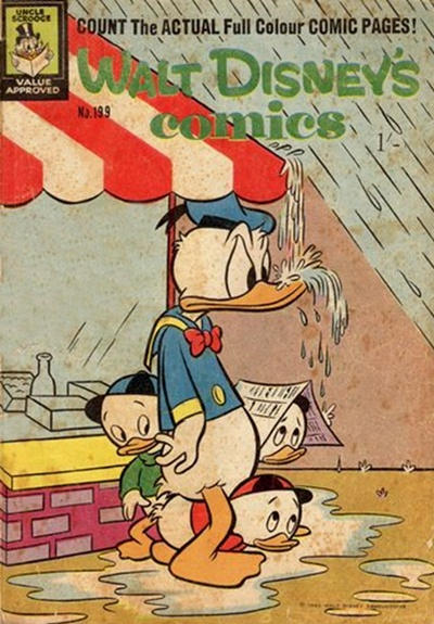 Cover for Walt Disney's Comics (W. G. Publications; Wogan Publications, 1946 series) #199
