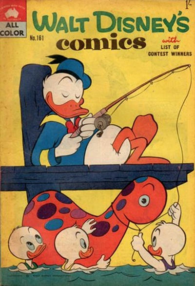 Cover for Walt Disney's Comics (W. G. Publications; Wogan Publications, 1946 series) #161