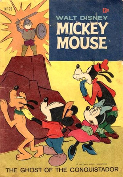 Cover for Walt Disney's Mickey Mouse (W. G. Publications; Wogan Publications, 1956 series) #129