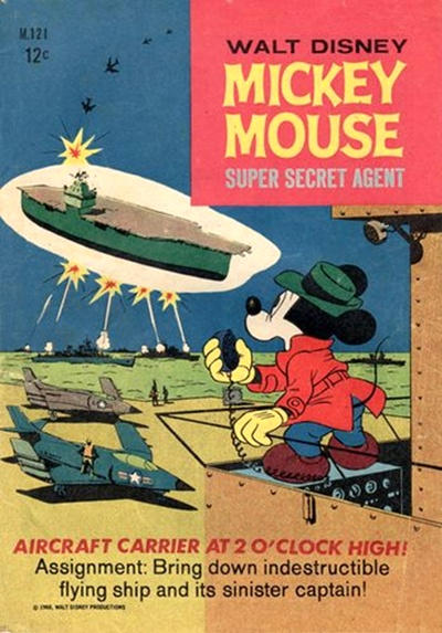 Cover for Walt Disney's Mickey Mouse (W. G. Publications; Wogan Publications, 1956 series) #121