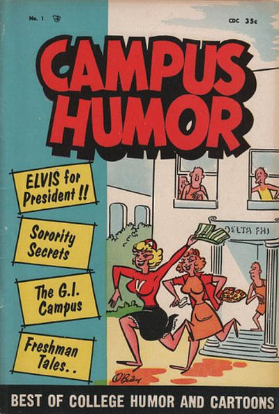 Cover for Campus Humor (Charlton, 1957 series) #1