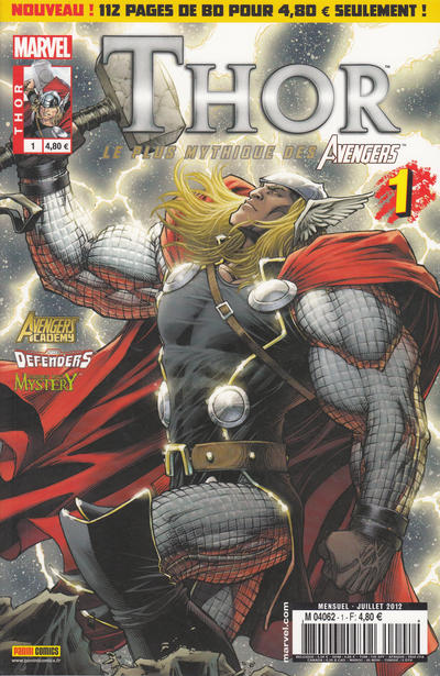 Cover for Thor (Panini France, 2012 series) #1
