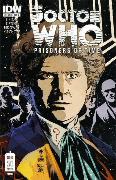 Cover for Doctor Who: Prisoners of Time (IDW, 2013 series) #6 [Cover A - Francesco Francavilla]