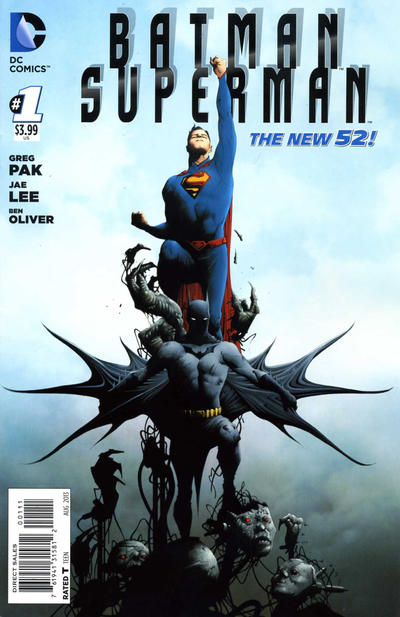 Cover for Batman / Superman (DC, 2013 series) #1 [Direct Sales]