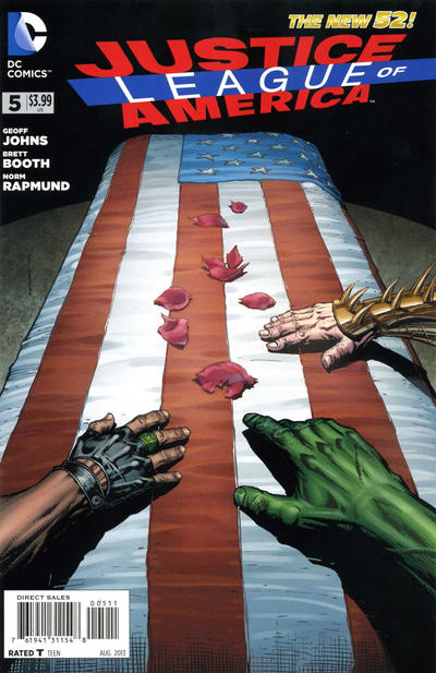 Cover for Justice League of America (DC, 2013 series) #5 [Direct Sales]