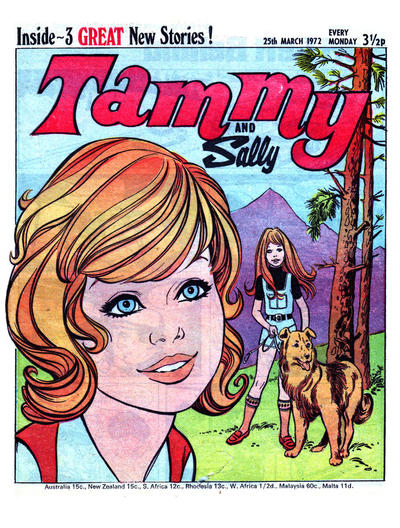 Cover for Tammy (IPC, 1971 series) #25 March 1972