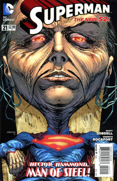 Cover for Superman (DC, 2011 series) #21 [Direct Sales]