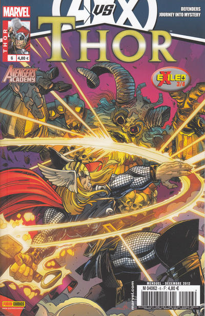 Cover for Thor (Panini France, 2012 series) #6