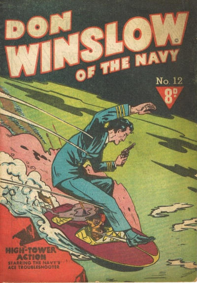 Cover for Don Winslow of the Navy (Cleland, 1950 ? series) #12