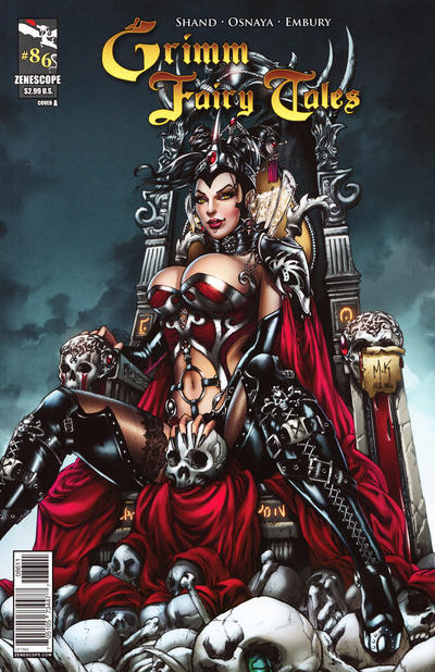 Cover for Grimm Fairy Tales (Zenescope Entertainment, 2005 series) #86 [Cover A - Mike Krome]