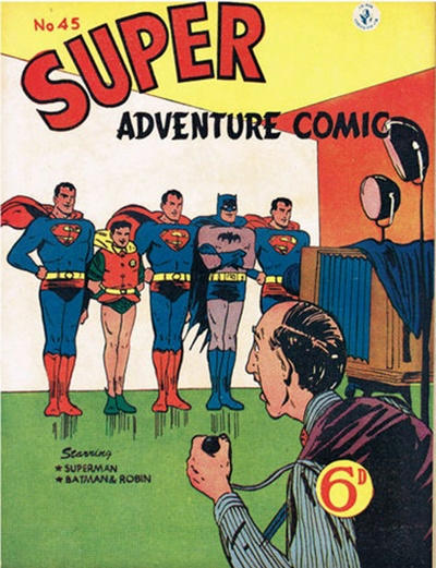 Cover for Super Adventure Comic (K. G. Murray, 1950 series) #45 [Price difference]