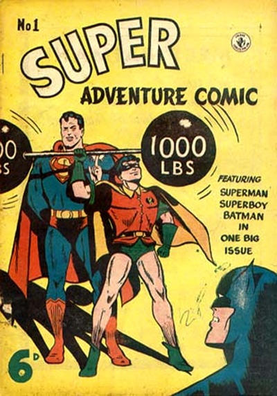 Cover for Super Adventure Comic (K. G. Murray, 1950 series) #1