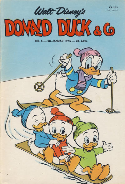 Cover for Donald Duck & Co (Hjemmet / Egmont, 1948 series) #5/1975