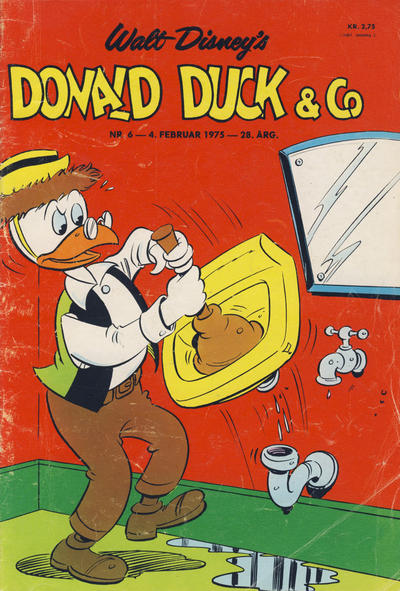 Cover for Donald Duck & Co (Hjemmet / Egmont, 1948 series) #6/1975