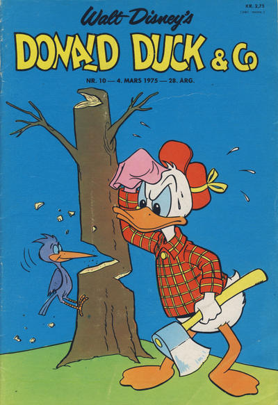 Cover for Donald Duck & Co (Hjemmet / Egmont, 1948 series) #10/1975
