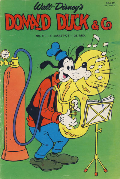 Cover for Donald Duck & Co (Hjemmet / Egmont, 1948 series) #11/1975