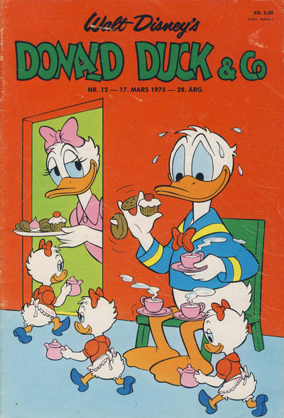 Cover for Donald Duck & Co (Hjemmet / Egmont, 1948 series) #12/1975
