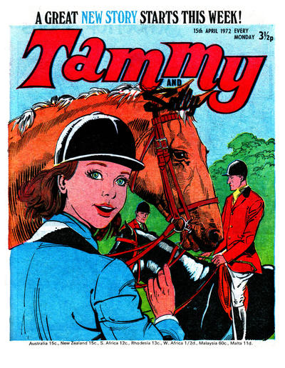 Cover for Tammy (IPC, 1971 series) #15 April 1972