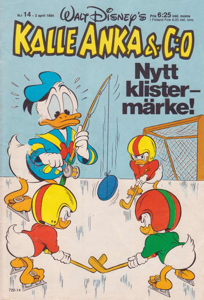 Cover for Kalle Anka & C:o (Hemmets Journal, 1957 series) #14/1984