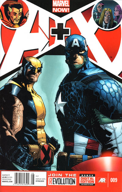 Cover for A+X (Marvel, 2012 series) #9 [Newsstand]