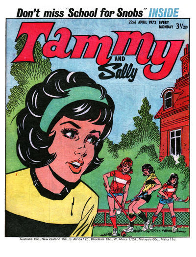Cover for Tammy (IPC, 1971 series) #22 April 1972