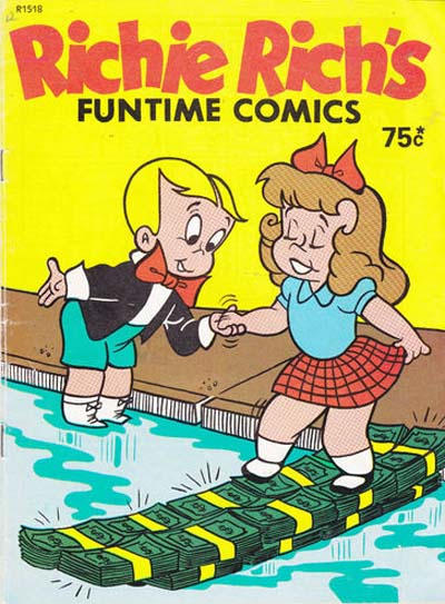 Cover for Richie Rich's Funtime Comics (Magazine Management, 1970 ? series) #R1518