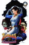 Cover for Zombies vs Cheerleaders (3 Finger Prints, 2013 series) #2 [Cover B - Jason Pedersen]