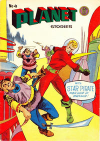 Cover for Planet Stories (Atlas Publishing, 1961 series) #4