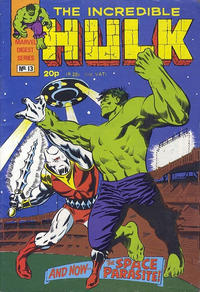 Cover Thumbnail for Hulk Pocket Book (Marvel UK, 1980 series) #13