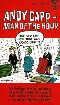 Cover Thumbnail for Andy Capp-Man of the Hour (Gold Medal Books, 1966 series) #D1859