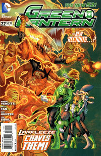 Cover Thumbnail for Green Lantern (DC, 2011 series) #22 [Direct Sales]