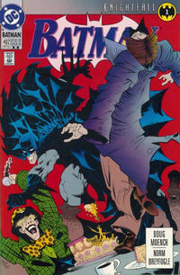 Cover for Batman (DC, 1940 series) #492 [2nd printing]