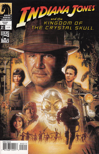 Cover for Indiana Jones and the Kingdom of the Crystal Skull (Dark Horse, 2008 series) #2