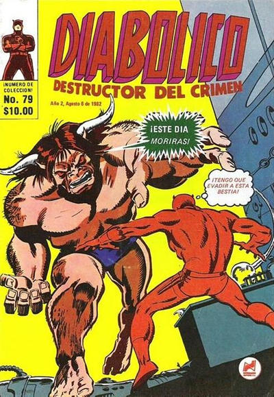 Cover for Diabolico (Novedades, 1981 series) #79