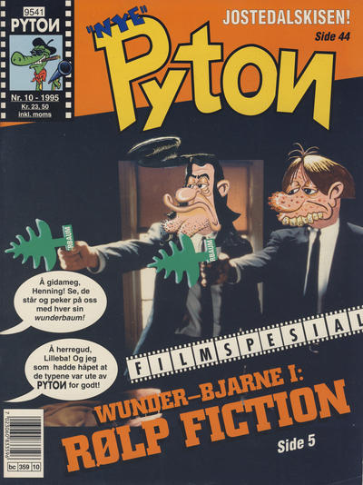 Cover for Pyton (Bladkompaniet / Schibsted, 1988 series) #10/1995