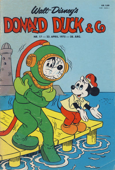 Cover for Donald Duck & Co (Hjemmet / Egmont, 1948 series) #17/1975