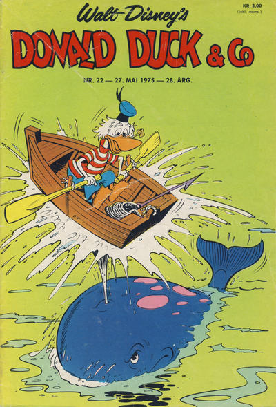 Cover for Donald Duck & Co (Hjemmet / Egmont, 1948 series) #22/1975