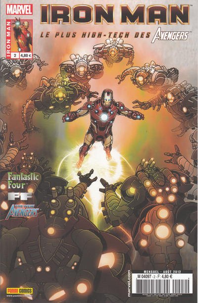 Cover for Iron Man (Panini France, 2012 series) #2