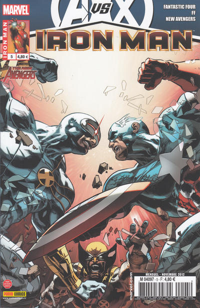 Cover for Iron Man (Panini France, 2012 series) #5