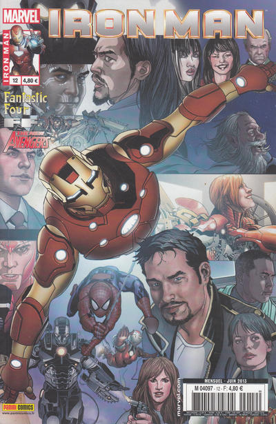Cover for Iron Man (Panini France, 2012 series) #12