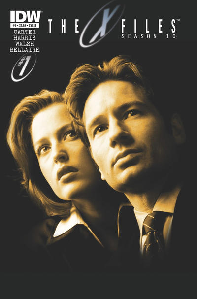 Cover for The X-Files: Season 10 (IDW, 2013 series) #1 [Cover B - Photo]