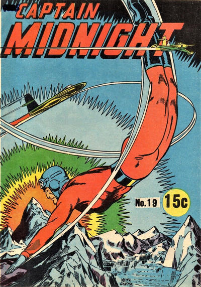 Cover for Captain Midnight (Cleland, 1953 series) #19