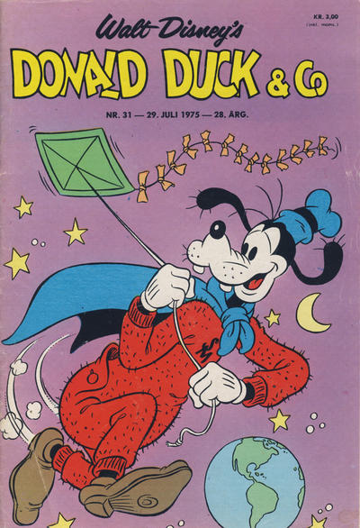 Cover for Donald Duck & Co (Hjemmet / Egmont, 1948 series) #31/1975