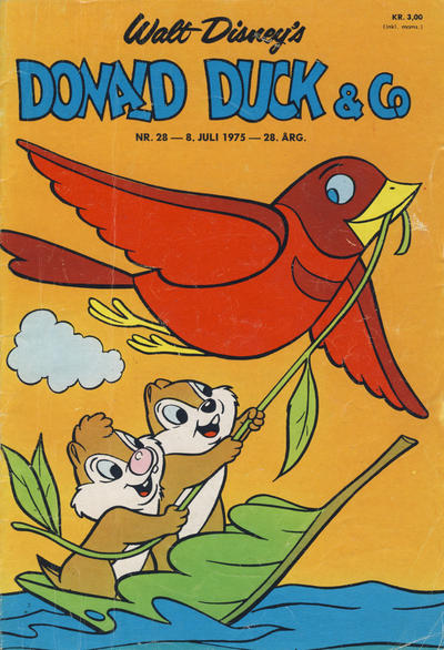 Cover for Donald Duck & Co (Hjemmet / Egmont, 1948 series) #28/1975