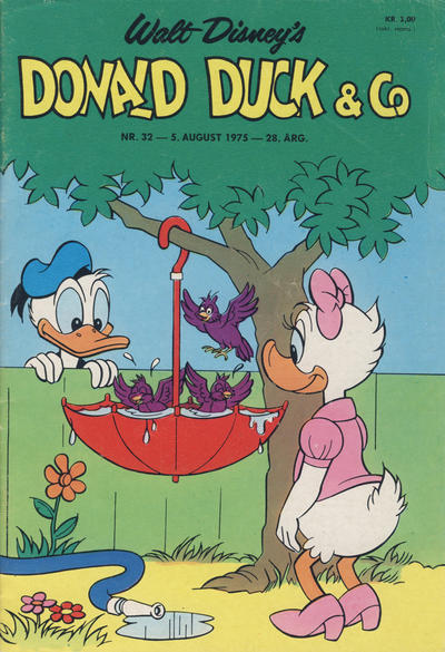 Cover for Donald Duck & Co (Hjemmet / Egmont, 1948 series) #32/1975