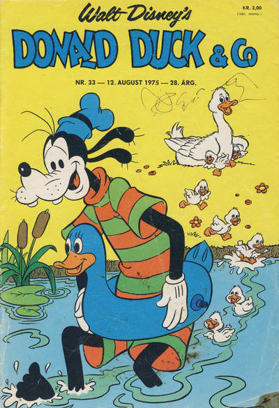 Cover for Donald Duck & Co (Hjemmet / Egmont, 1948 series) #33/1975